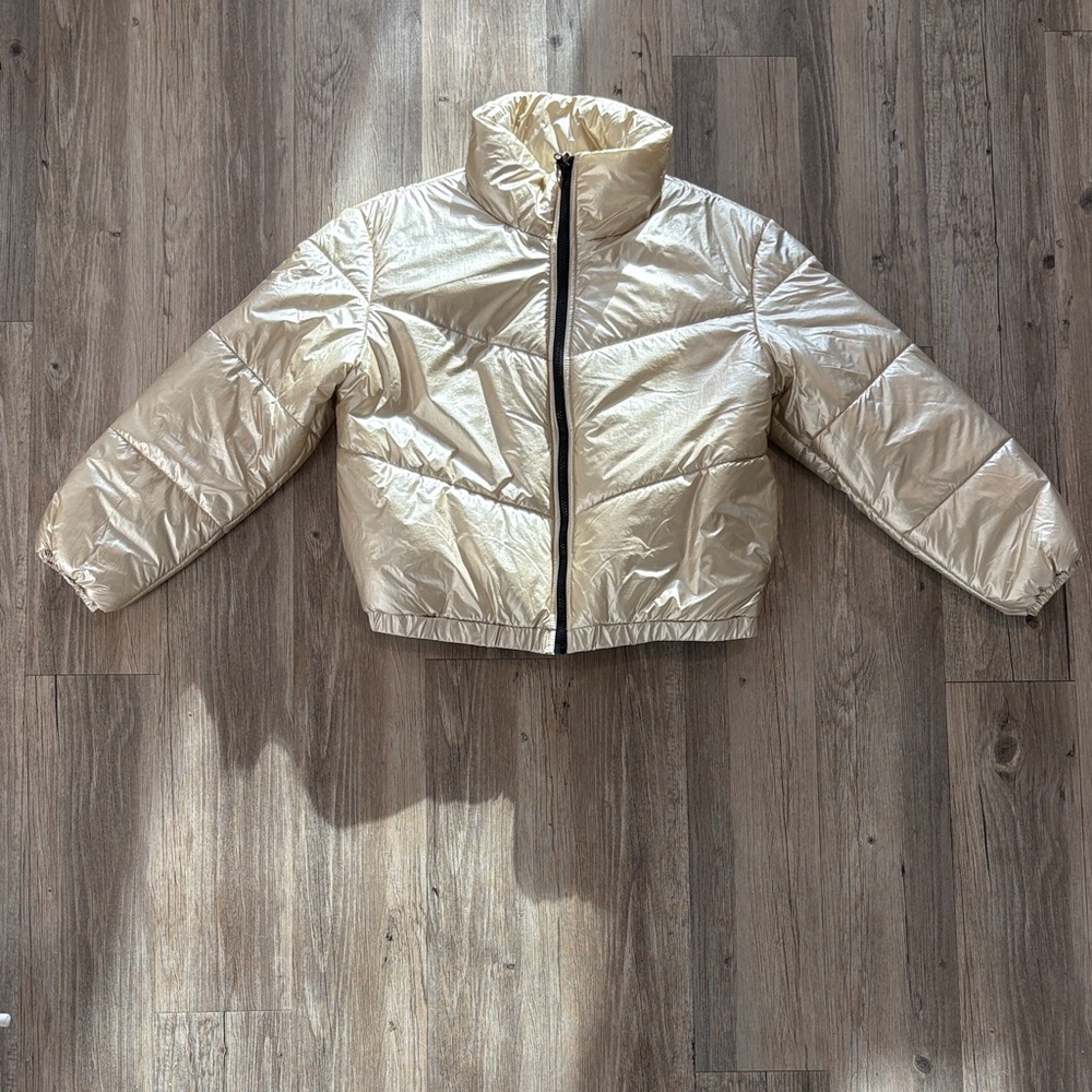 Shiny Puffer Jacket - image 1